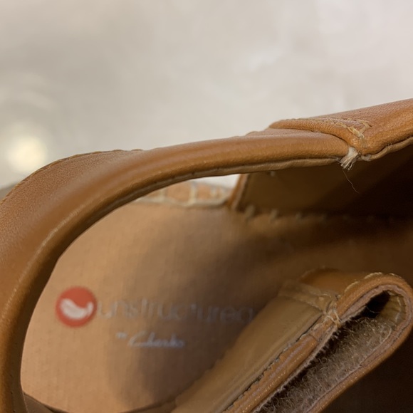 Clark’s Petrina Abby Wedge Sandals Size 6.5 - Picture 3 of 5